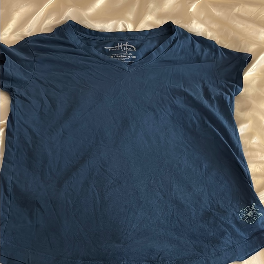 Blue Short Sleeve Tee